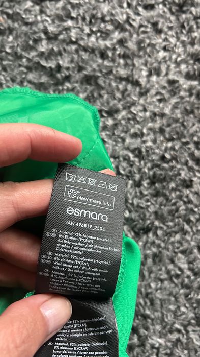 Nowe zielone spodnie damskie 42