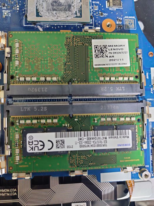 Оперативна пам'ять Самсунг для ноутбука ДДР4