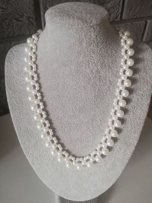 Komplet biżuterii perełki