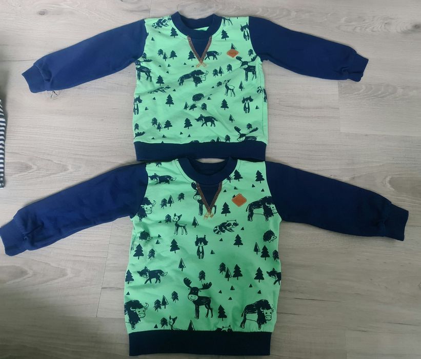 Bluzy dla blizniakow 86/92
