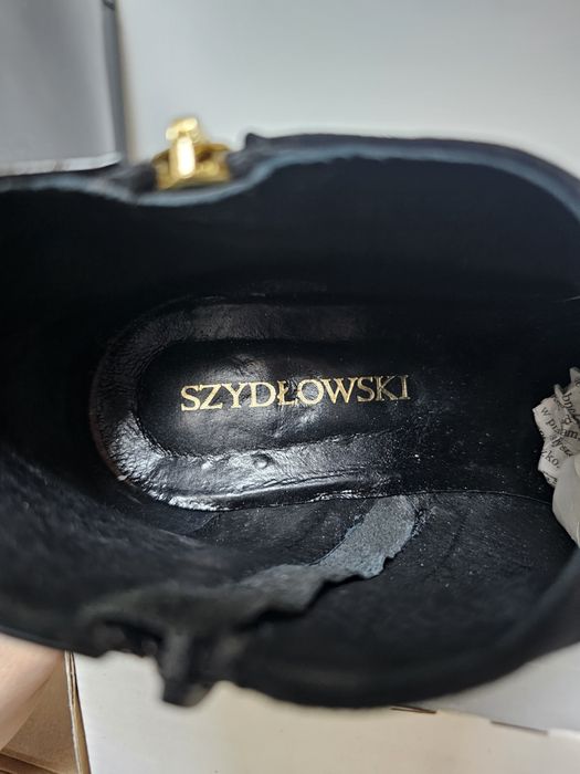 Botki ze skóry Szydłowski