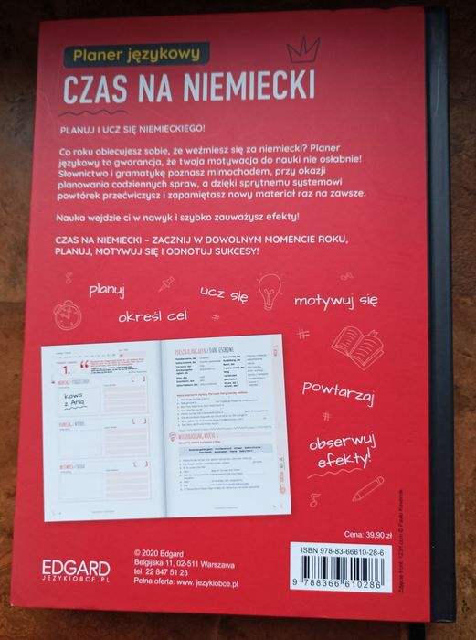 Planer językowy Czas na niemiecki