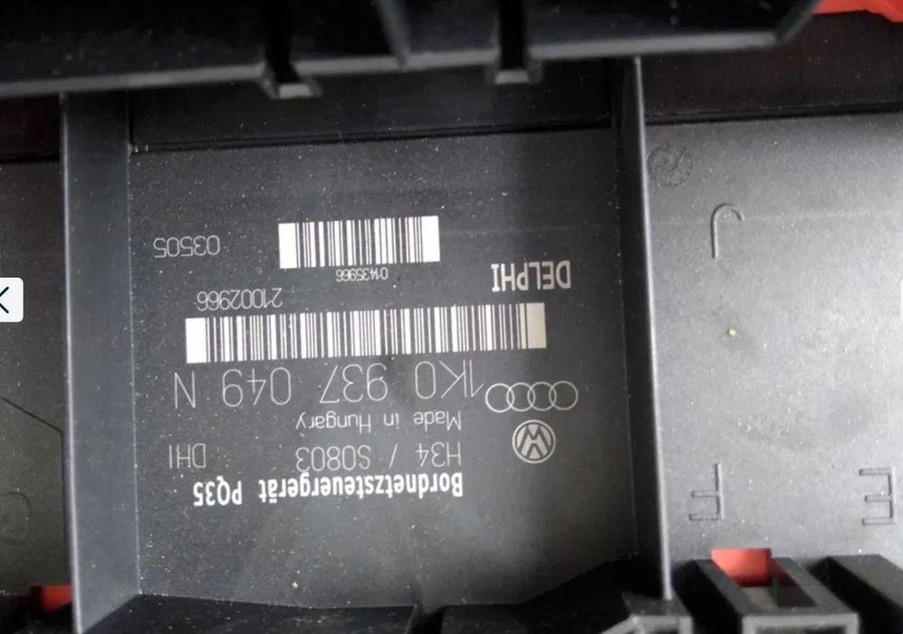 блок комфорту Шкода Октавія Skoda Octavia А5 vw caddy 1.9 TDI