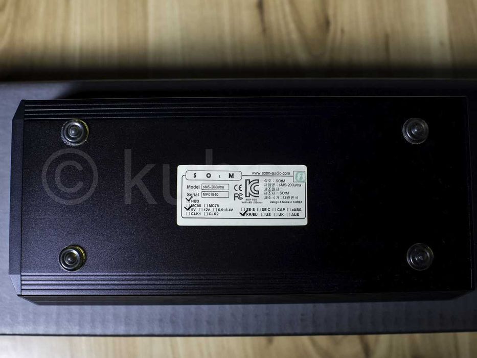 Komplet SOtM sMS-200 ultra Neo zasil. Sbooster BOTW 9-10V MKII Idealne