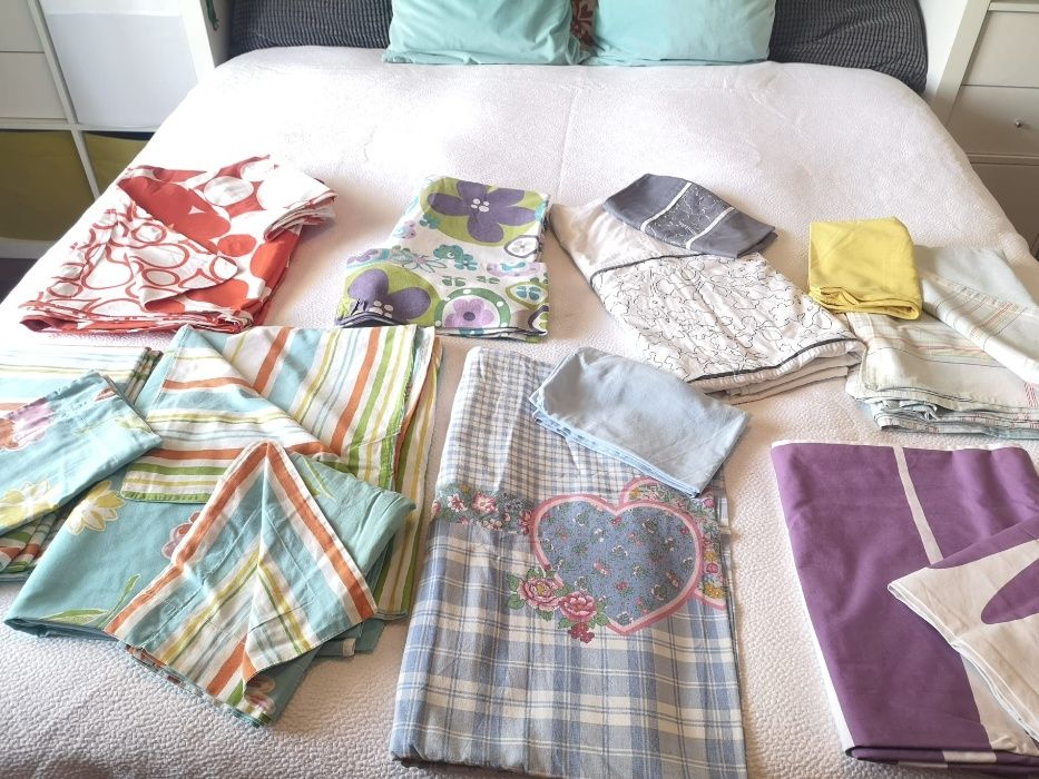 Conjuntos cama individual Capa de Edredon + Fronha