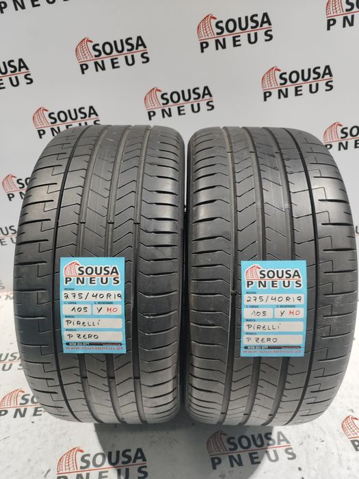 2 pneus como novos 275-40R19 Pirelli - Oferta dos Portes