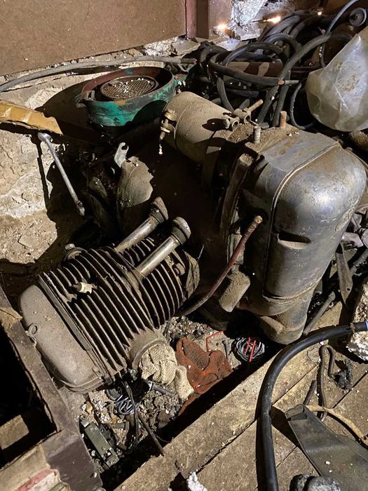 двигатель мотоцикл Урал К750