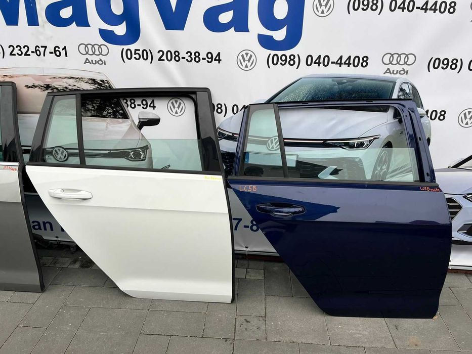 Двері передні R-L хечбек універсал  vw golf 7 VII  LI7F l041 lc9x