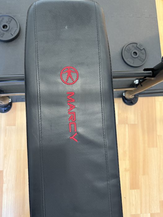 Ginásio em Casa Completo – 80 kg de Pesos, Barra e Halteres