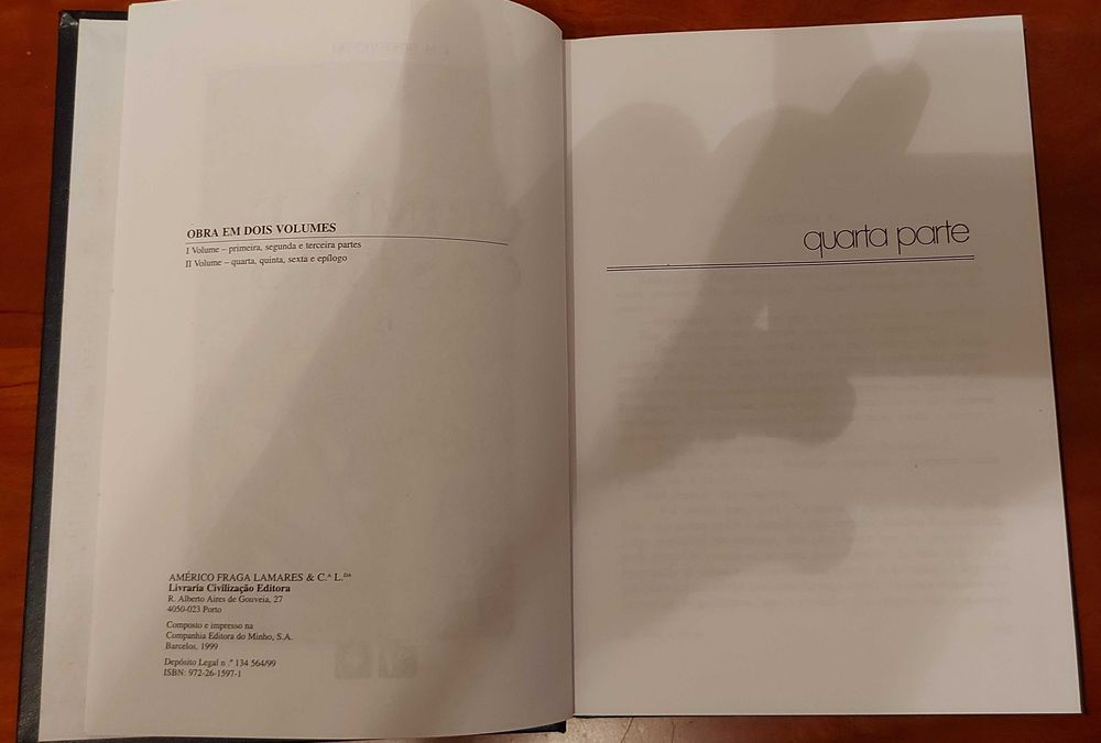 Crime e Castigo – F. Dostoiévski 2 Vol, capa dura ed Civilização, 1999