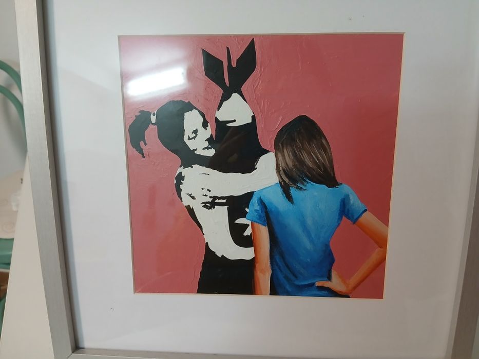 Pintura acrilico em painel