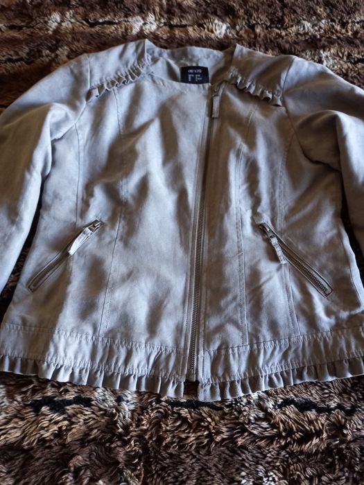 Blusão cinza claro