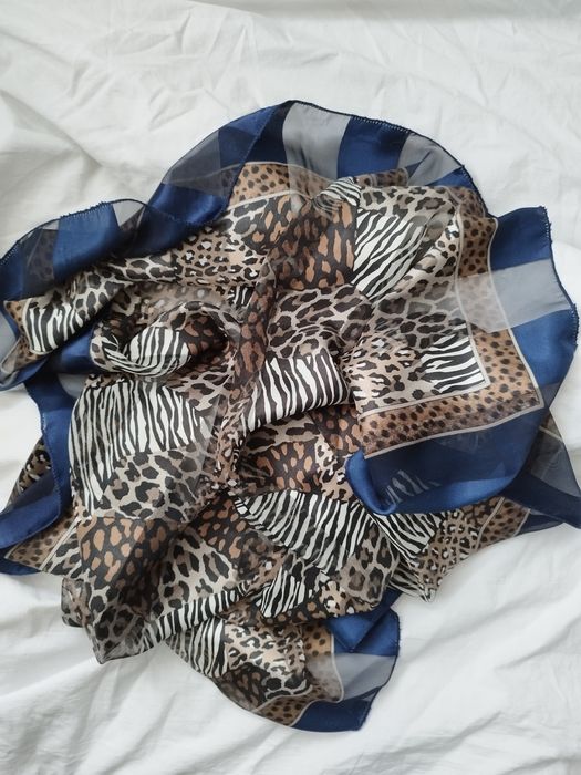 Apaszka w zwierzęcy wzór panterka & zebra