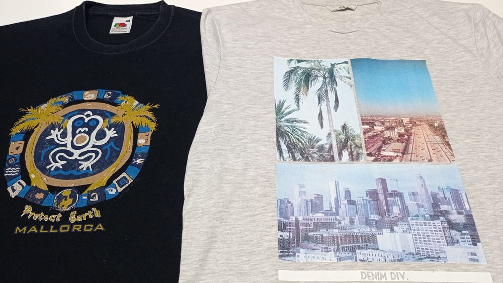 Koszulki chłopięce, koszula rozm S, 14 - 15 lat, 5 szt