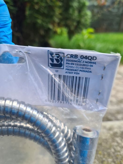 Wąż natryskowy Rosso