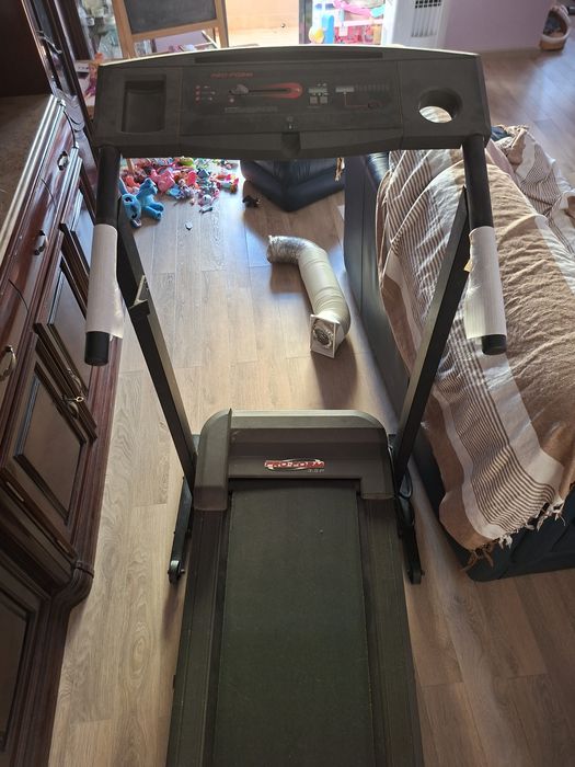 Passadeira de corrida não esta a funcionar.