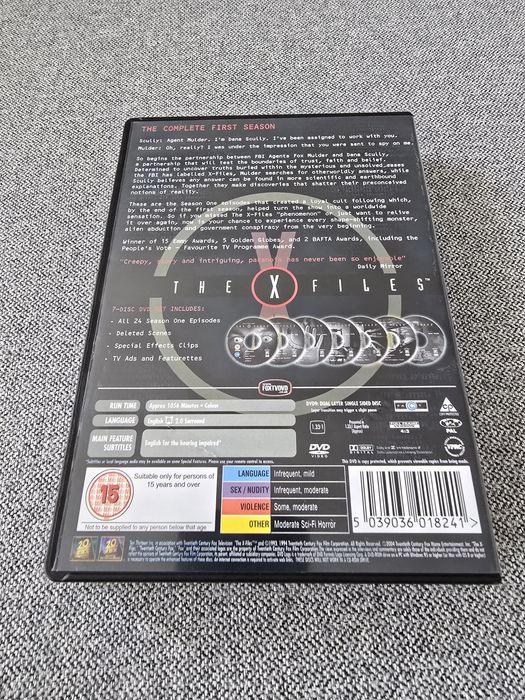 X-Files - Ficheiros Secretos DVD Temporada 1