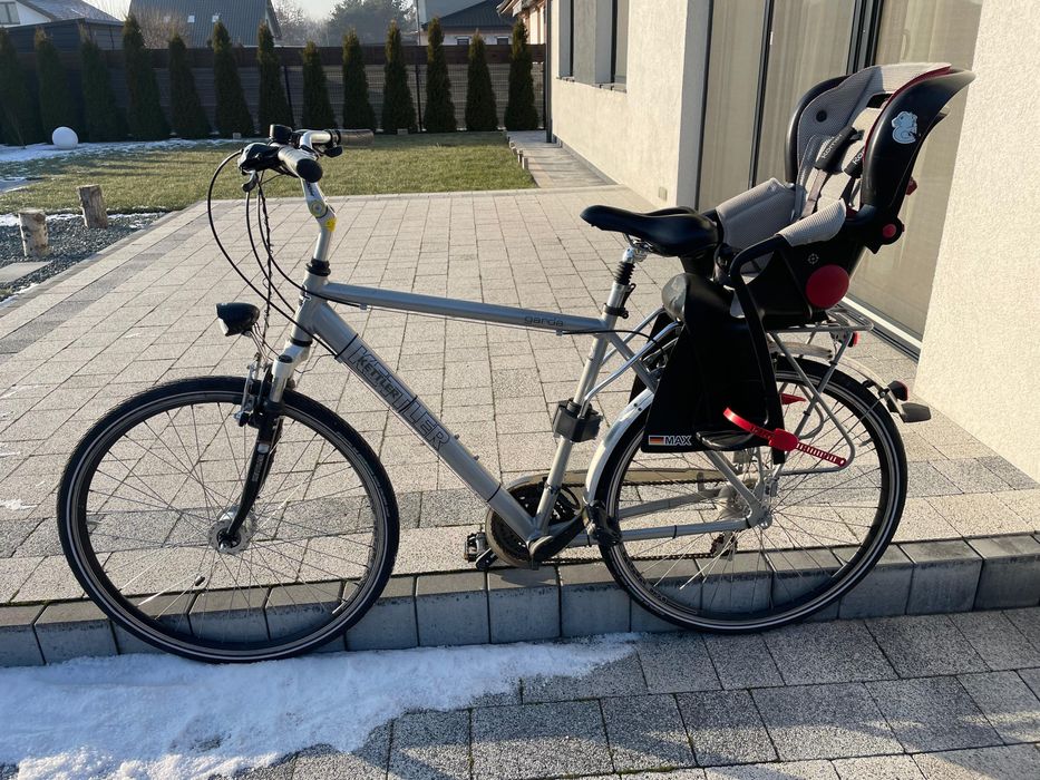 KETTLER Rower Męski 28 Aluminiowy Fotelik Römer