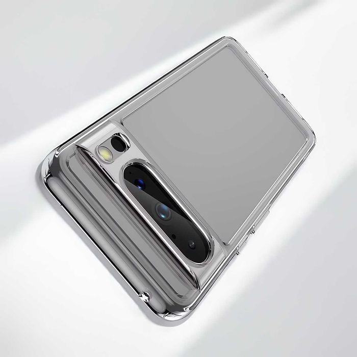 Etui ELEVATE HEXAGON do Google Pixel 8 Pro - Clear