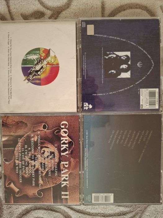 Продам  CD  Black Sabbath, Judas Priest, Pink Floyd, Gorky Park