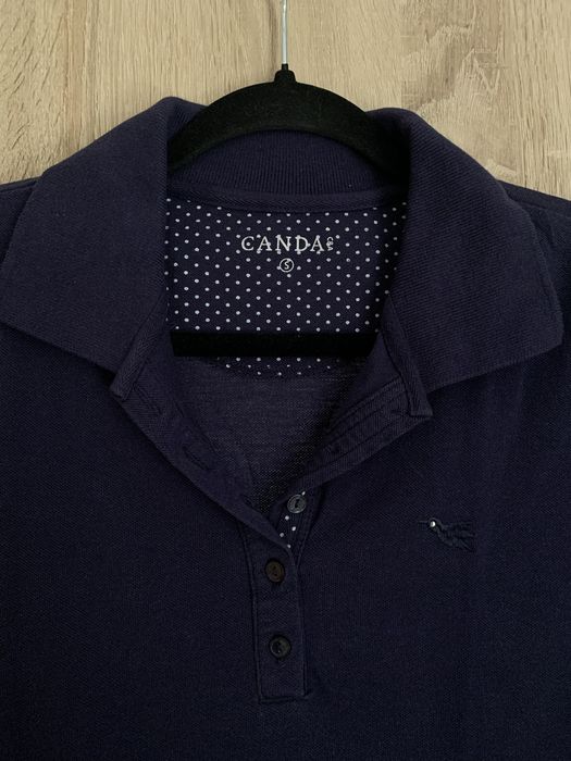 Granatowa koszulka polo