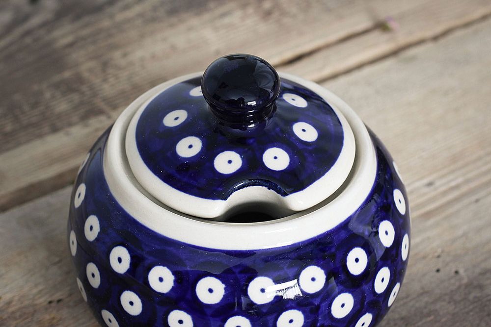 BOLESŁAWIEC GU-694 wzór 42  300 ml - cukiernica ceramiczna