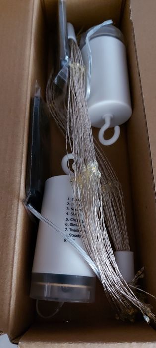 Lampki ozdobne zestaw dwie sztuki