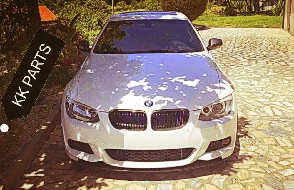 LIP SPOILER FRONTAL PALA ABA LÂMINA AVENTAL BMW SÉRIE 3 E90 E91 E92 E93 M PERFORMANCE M3 GTS CS MATERIAL NOVO