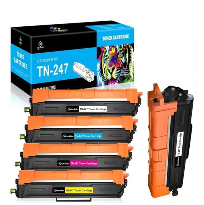 LeciRoba TN247 Toner do Brother TN247 5 SZT wielokolorowy.