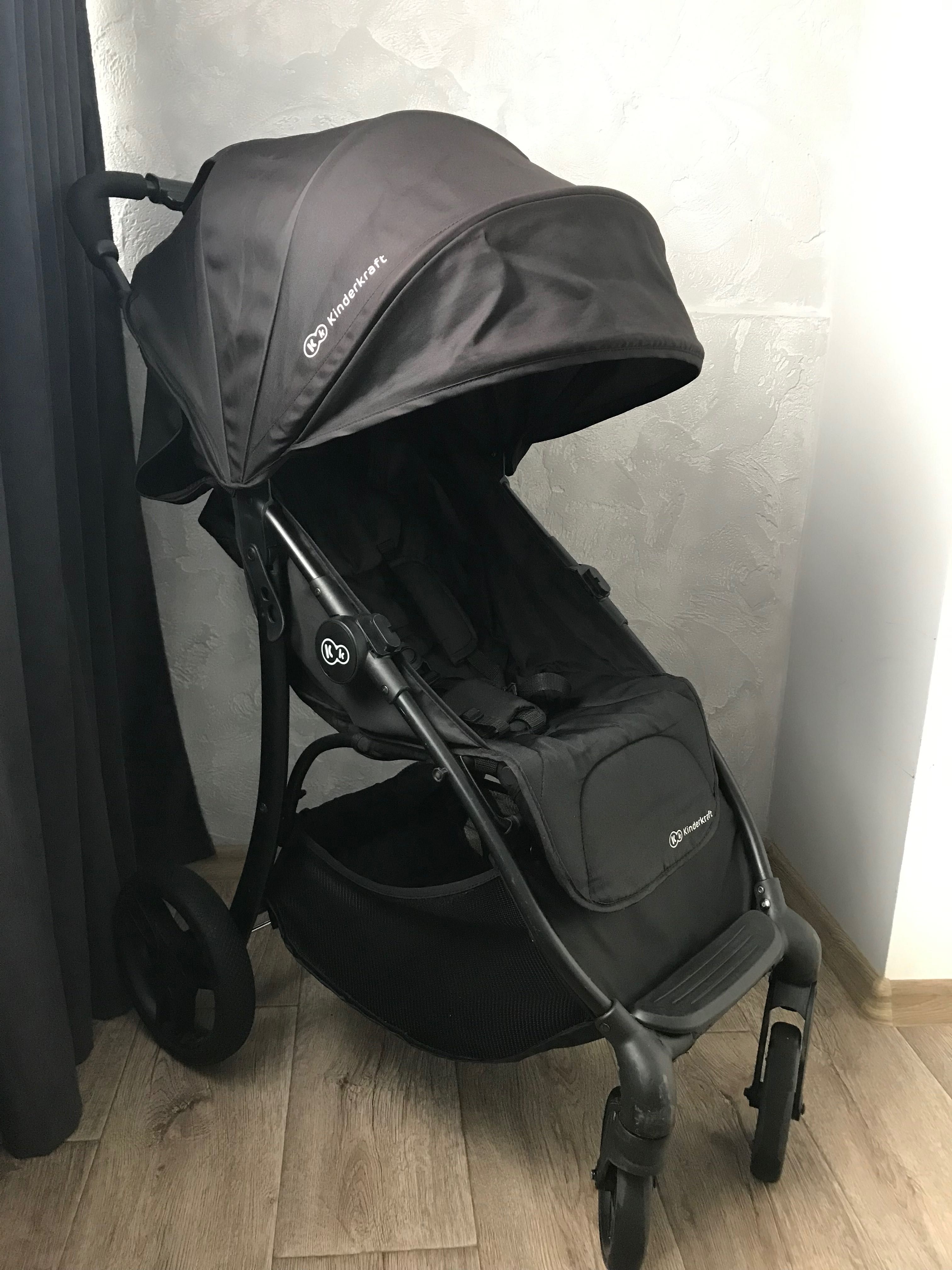 Коляска дитяча Kinderkraft Cruiser Black: 3 499 грн. - Дитячі коляски ...