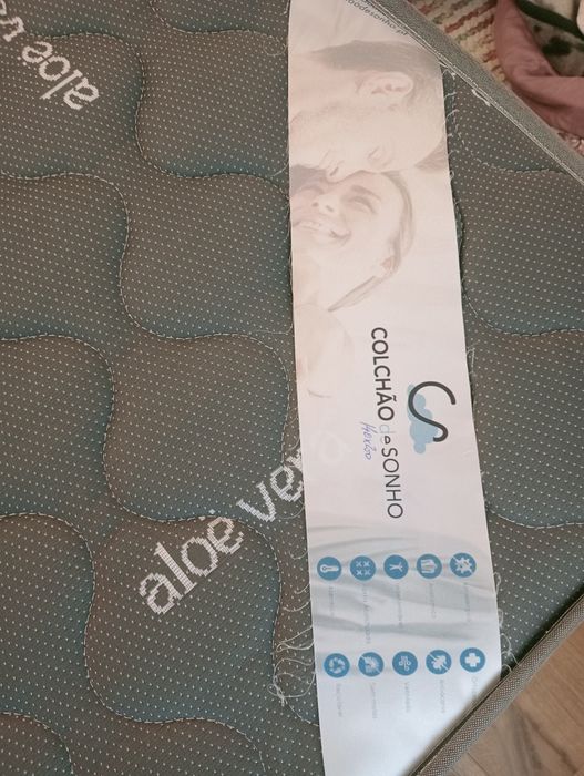 Colchões viscoelásticos Aloé Vera