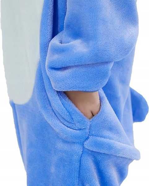 Strój Kigurumi piżama Stitch kostium na bal przebierańców rozm.116/122