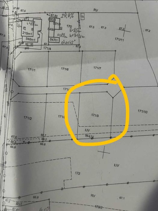 Działka budowlana na sprzedaż 981m2 - Chorzemin
