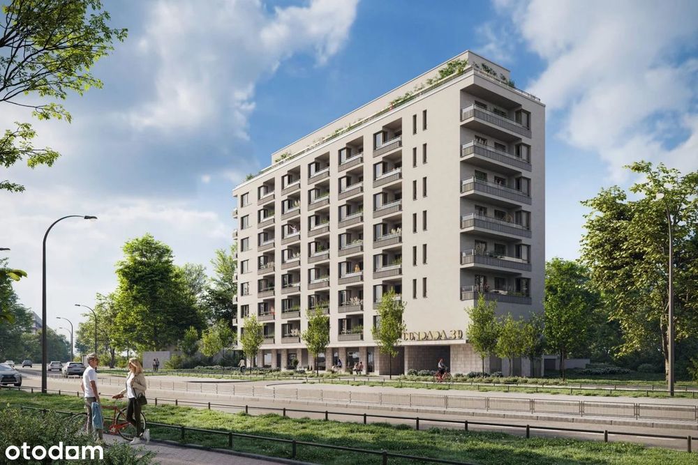 2-pokojowe mieszkanie 45m2 + loggia
