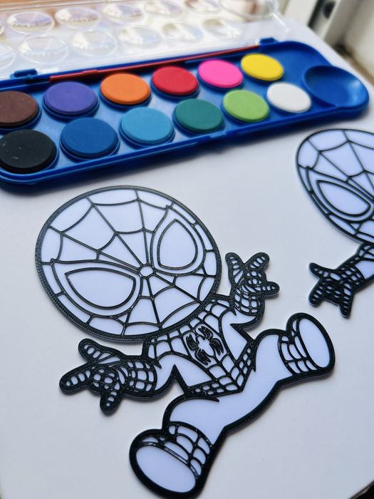 Kit de Colorir Infantil - Spider Man (Kit Festa)
