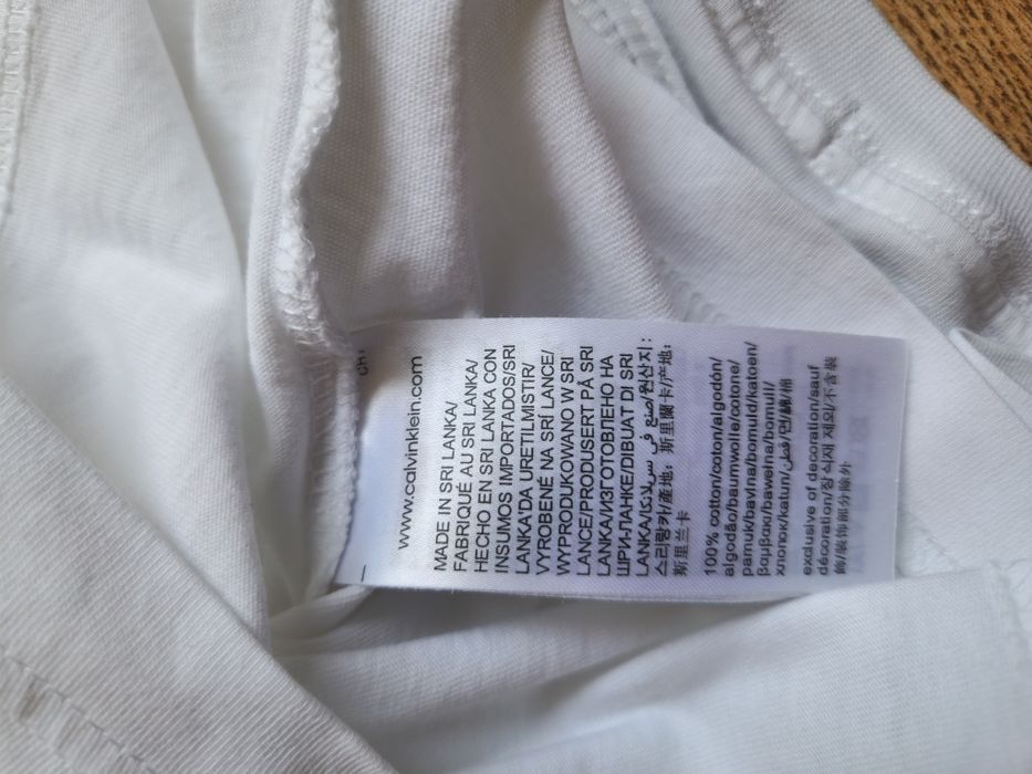 T-shirt Calvin Klein  r.S  męski/ młodzieżowy