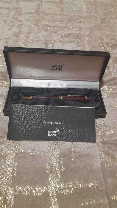 Caneta Mont Blanc com estojo e certificado