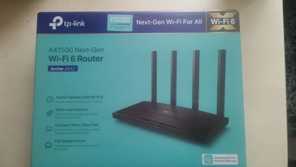 Wi-fi router tp-link ax12