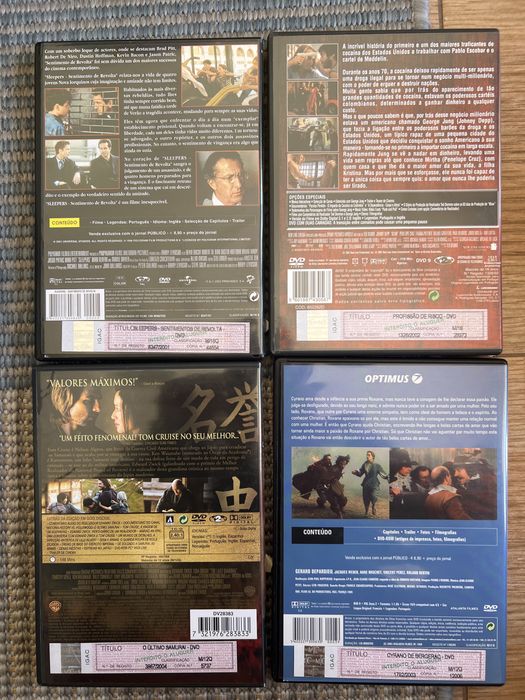 Dvd filme sleepers cyrano profissao de risco