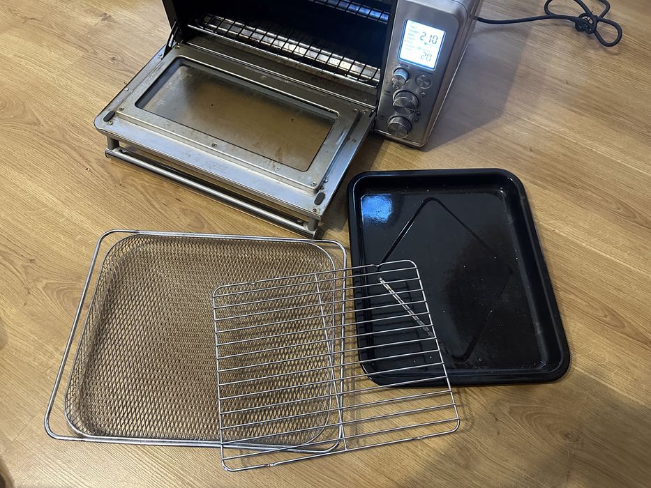 Духовка настільна, мікрохвильовка Sage SOV860BSS