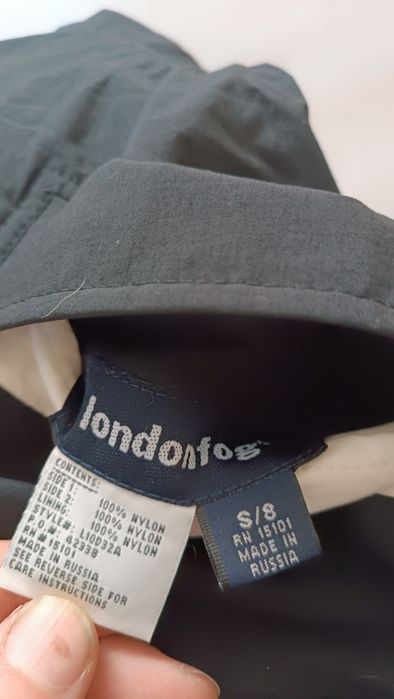 Kurtka wiosenna dwustronna London Fog roz 128-134