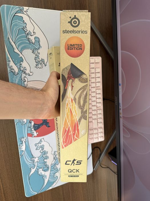 Steelseries Cs 2 limited edition мишка (безпроводна) + килимок (нові)