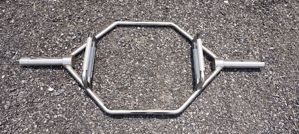 Barra olímpica hexagonal nova