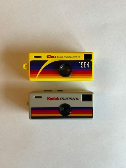 Aparat Thumb Camera Keychain breloczek jak Kodak Charmera Żółty