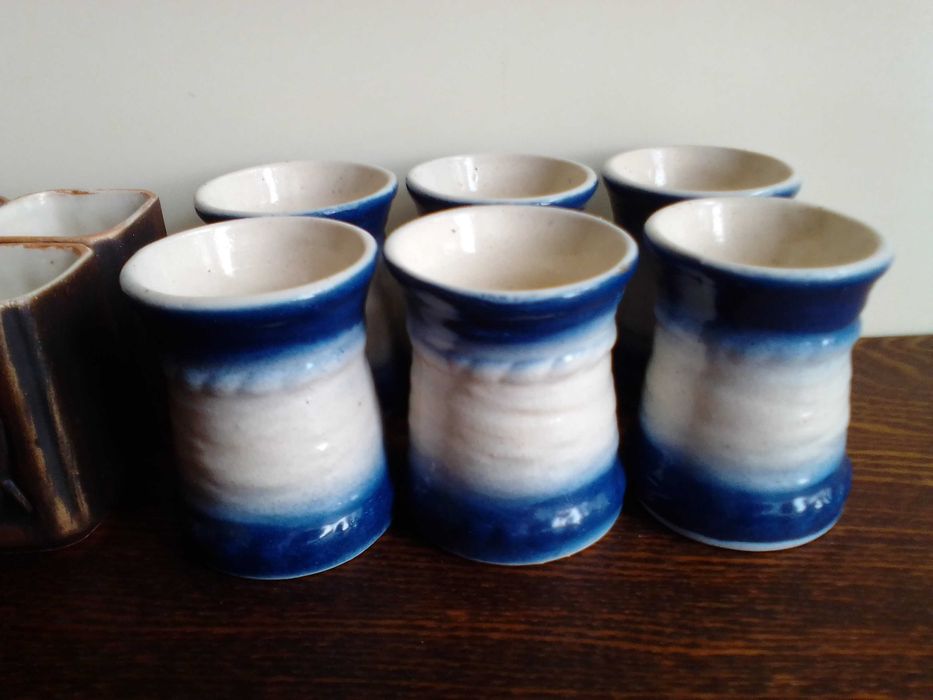 Стаканчики керамические (от наборов), 60-80 мл, 2х6 шт.