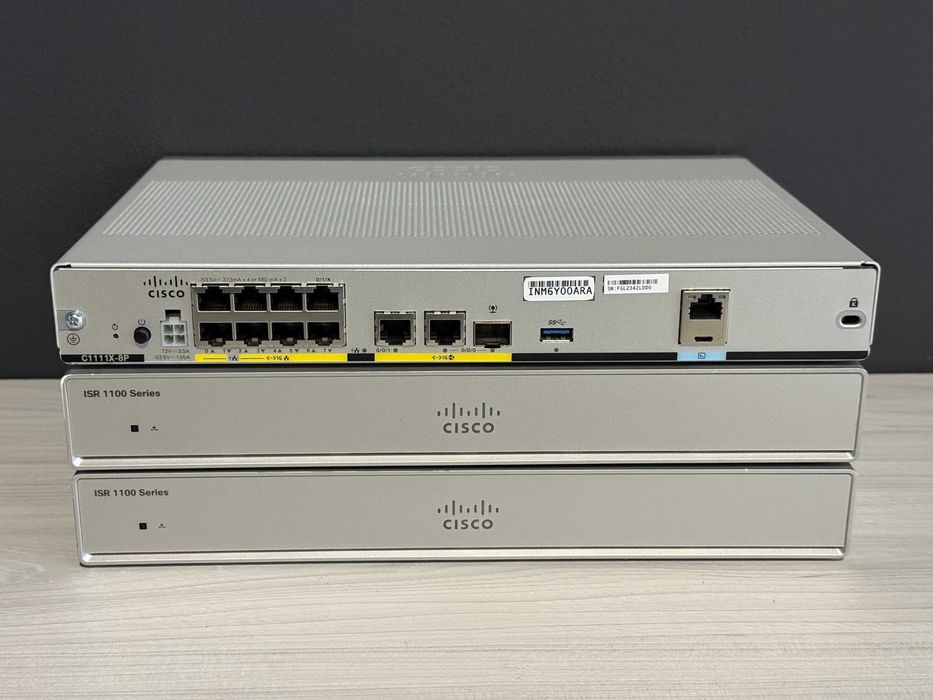Маршрутизатори Cisco ISR C1111X-8P SEC/K9 Throughput Hseck9