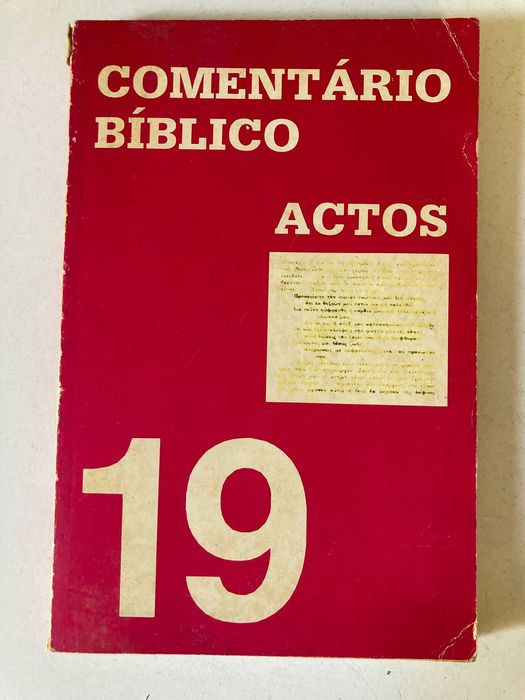 Livro - Comentário Bíblico (Actos 19) (ctt editorial grátis)