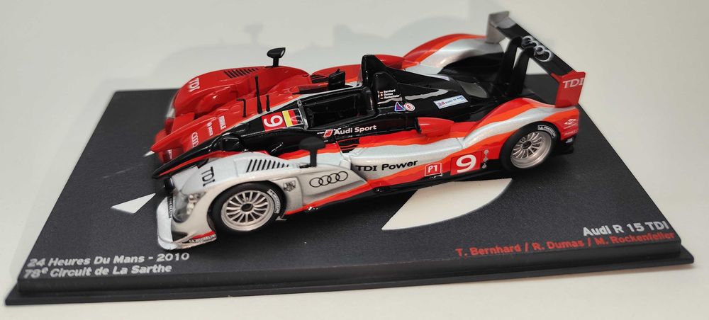 Audi R 15 TDI + Maserati MC12 GT 1