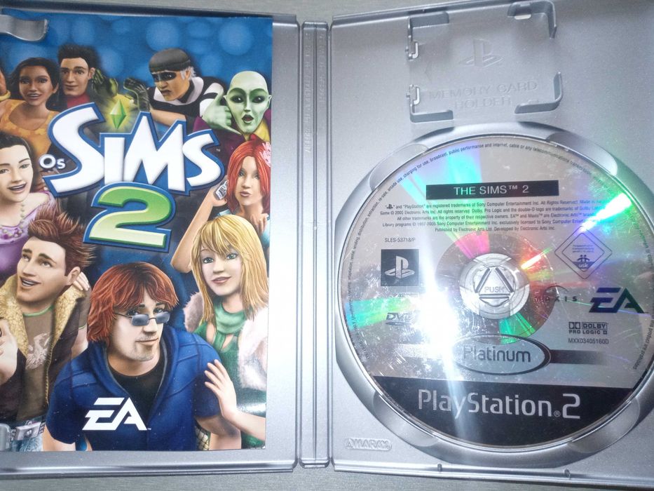 Sims 2 PS2 jogo PlayStation 2