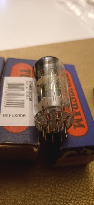 Lampy ECC40 NOS nowa para w pudełkach